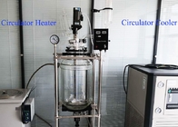 tube de condenseur à reflux de Glassware Borosilicate Glass de distillateur de la chimie 120rpm
