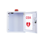 Cabinet d'AED de stockage en métal de défibrillateur fixé au mur