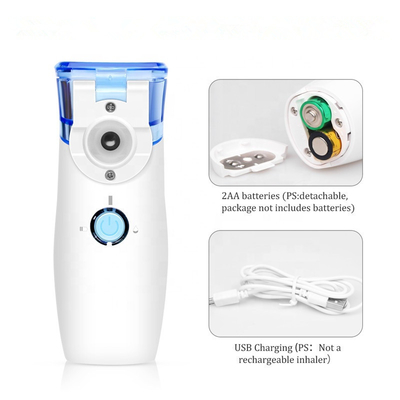 Tenu dans la main portatif de nébuliseur de Mini Ultrasonic Personal Steam Inhaler