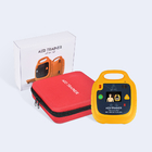 CPR de machine d'AED 3.7v formant le défibrillateur externe automatique en plastique