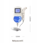 Moniteur de battement de coeur de grossesse d'Echo Doppler Fetal Monitor Ultrasound 240bpm