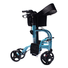 Le pliage roule le fauteuil roulant Walker Aluminum Alloy, marcheurs de Rollator de chariot pour le handicapé