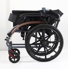Mobilité se pliante en aluminium Walker Wheelchair Rollator Backrest