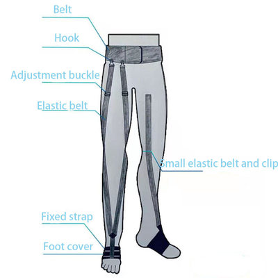Aide de marche de marche d'exosquelette de formation de réadaptation de SIDA de mobilité en plastique