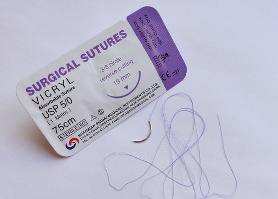 Suture chirurgicale acide Polyglycolic