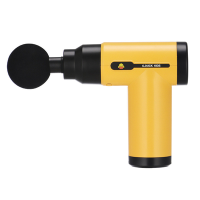 L'arme à feu jaune de massage de fasce de 4 têtes folâtre le régime formant le Massager