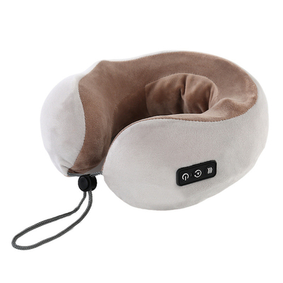 Soulagement électrique de cou de massage de mémoire d'oreiller en U multifonctionnel de mousse
